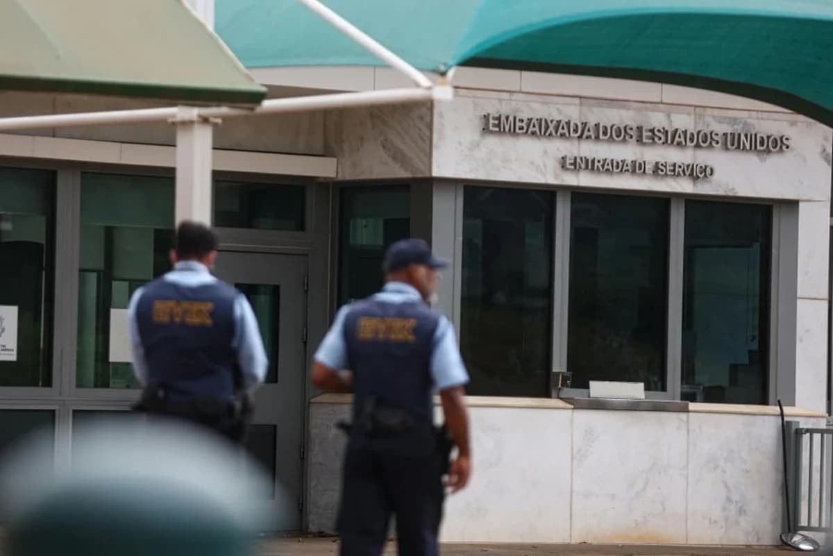 PF descarta risco efetivo à Embaixada dos EUA após denúncia de ameaça