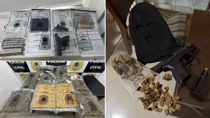 Quatro homens são presos por tráfico em Jequié em operação da polícia