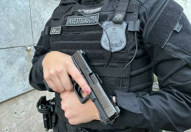 Polícia prende suspeito de furto em comércio no centro de Eunápolis
