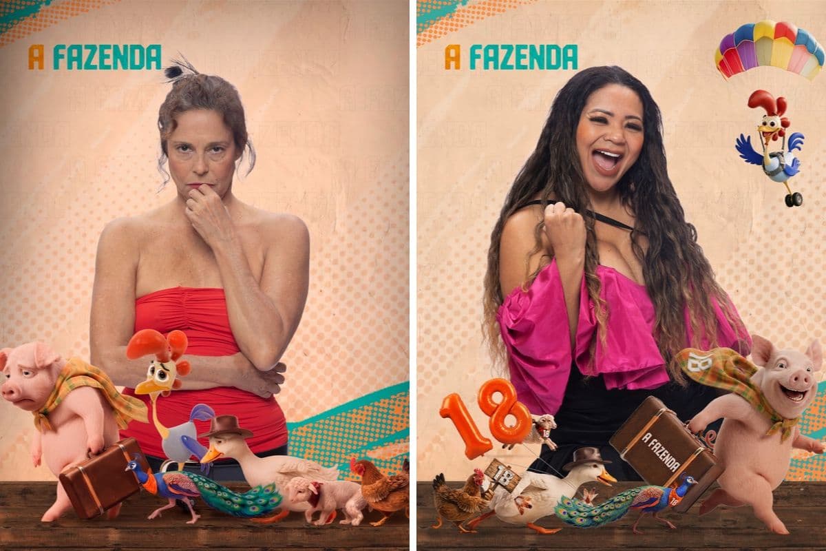 Giovanna Gold é eliminada de A Fazenda 18 com diferença mínima para Darlin