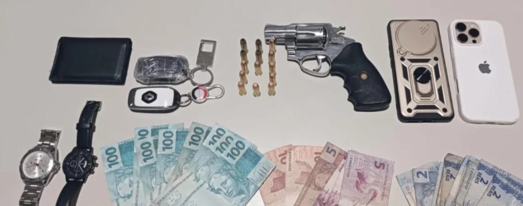 Homem preso com revólver em vaquejada de Camaçari após ameaças 1