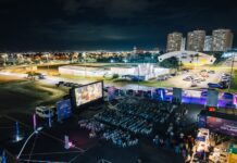 “CINEMA INFLÁVEL EM LAURO: SESSÕES GRÁTIS ESCANDALIZAM!”