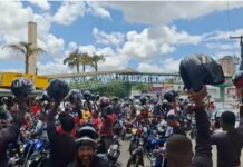 Motociclistas de app param Camaçari em protesto explosivo: saiba por quê!