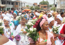Cortejo religioso dá início à Lavagem de Jauá em homenagem a Bom Jesus dos Navegantes