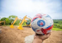 Grupo City inicia construção do novo CT do Bahia na Via Metropolitana