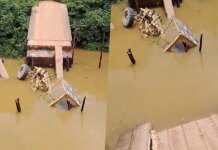Ponte da Barragem Santa Helena desaba; veja o vídeo do acidente!