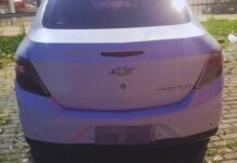 Recuperação de veículo após assalto a vítima em Camaçari