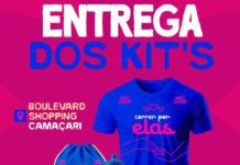 Kits da Corrida Solidária “Correr por Elas” são entregues hoje!