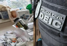 Megaoperação em Camaçari combate venda ilegal de canetas emagrecidoras