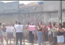 Protesto em Algarobas após caso de estupro chocar a comunidade