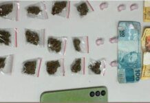 Capturado com drogas: Suspeito tenta fugir em Camaçari neste domingo