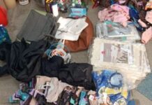 PM apreende mercadorias furtadas e prende quatro suspeitos