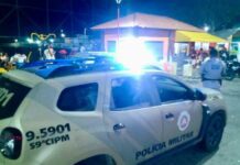 Combate ao paredão: PM intensifica ações na orla de Camaçari
