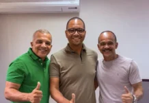 Tiago de Zezo apoia Elinaldo para deputado ao lado de Bira