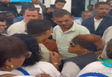 Conflito entre servidores e seguranças durante sessão em Camaçari