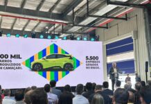 BYD atinge 100 mil carros em Camaçari e gera 5.500 empregos