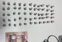 Camaçari: Homem preso com 55 pinos de cocaína em operação surpreendente