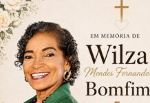 Wilza Mendes Fernandes Bomfim falece; sepultamento neste domingo