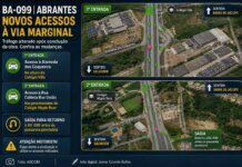 Tráfego na BA-099: Novos Acessos em Abrantes e Camaçari
