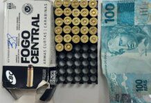 Homem detido com munições no Gravatá após ação policial