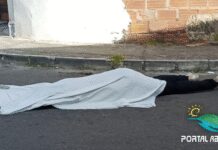Homem encontrado morto na Fonte da Caixa, Vila de Abrantes
