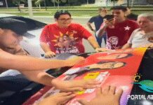Tagner inicia adesivaço no Espaço 2000 neste domingo!