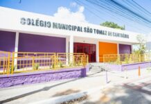 Camaçari finaliza reforma do Colégio São Tomaz de Cantuária
