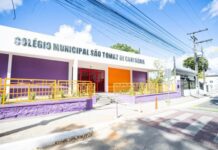 Melhorias no Colégio Municipal São Tomaz de Cantuária em Camaçari