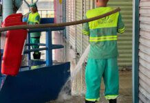 Camaçari fechada neste domingo: mutirão de limpeza em andamento