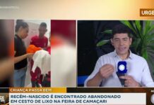 Cesta de lixo: Recém-nascido abandonado causa comoção em Camaçari