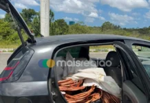 Suspeito é preso com 660 kg de cobre furtado em Camaçari