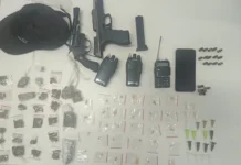 Apreensão de drogas e armas pela PMBA em confronto no Cia-Aeroporto